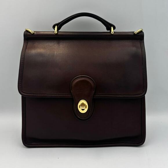 Vintage Coach Willis Bag 9927 | Brown Leather | Rare 90s Legacy Crossbody Purse - Picture 16 of 16